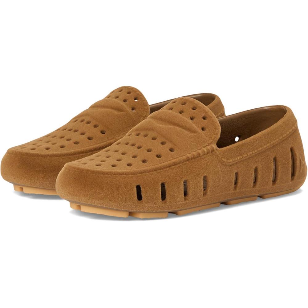 imageFloafers UnisexChild Prodigy Driver Faux Suede ToddlerLittle Big Kid LoaferDark MochaTan