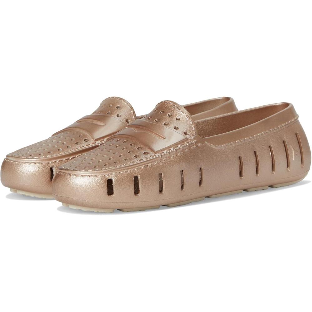 imageFloafers Womens Metallic Posh DriverRose GoldCream