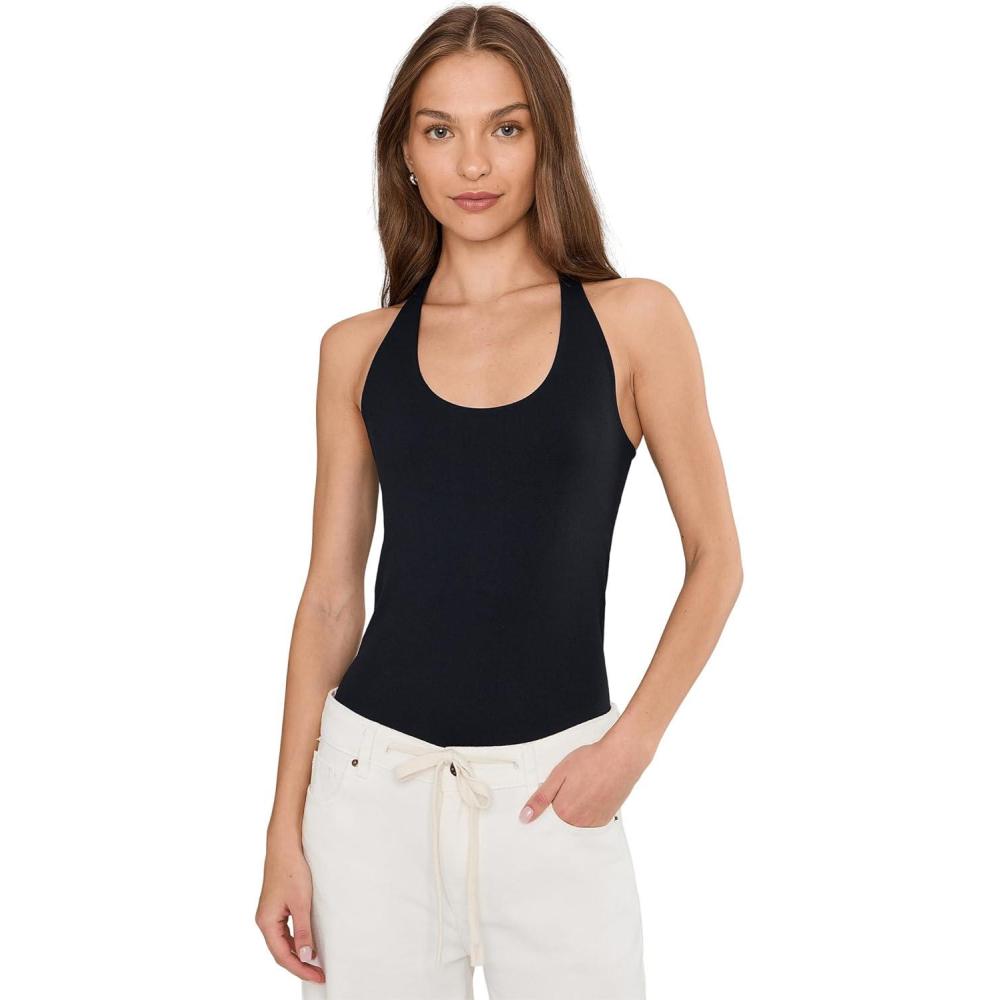 imageFree People Womens Clean Lines RacerbackBlack