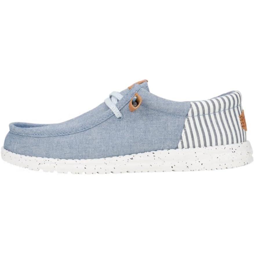 imageHEYDUDE Mens Wally Funk Nu PrepFaded DenimNavy Blazer