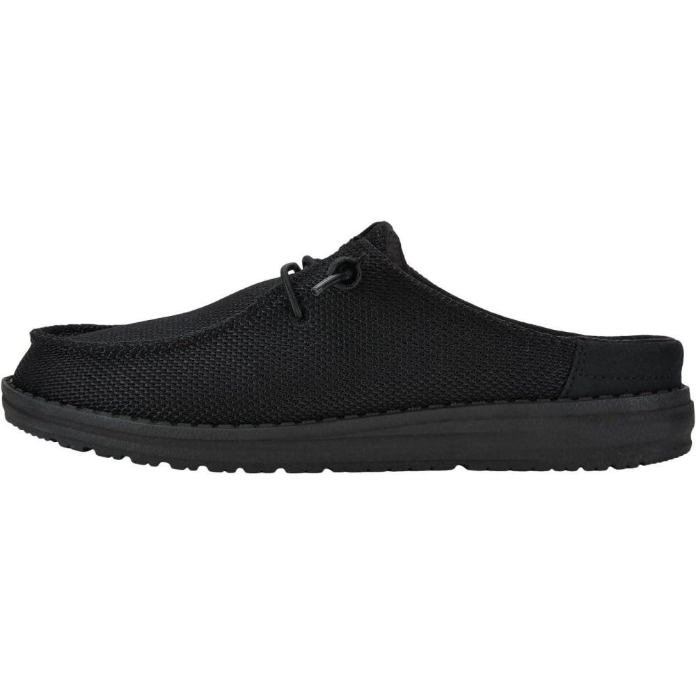 imageHEYDUDE Womens Wendy Slip Mule  Lightweight Womens SlipOn Shoes  Comfortable ampamp Casual Everyday FootwearBlackBlack