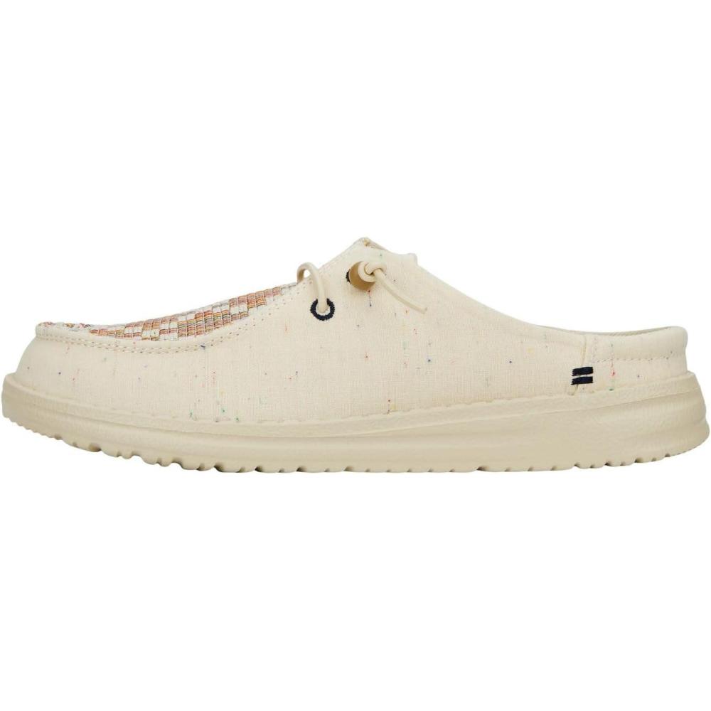 imageHEYDUDE Womens Wendy Slip Mule  Lightweight Womens SlipOn Shoes  Comfortable ampamp Casual Everyday FootwearNaturalMulti