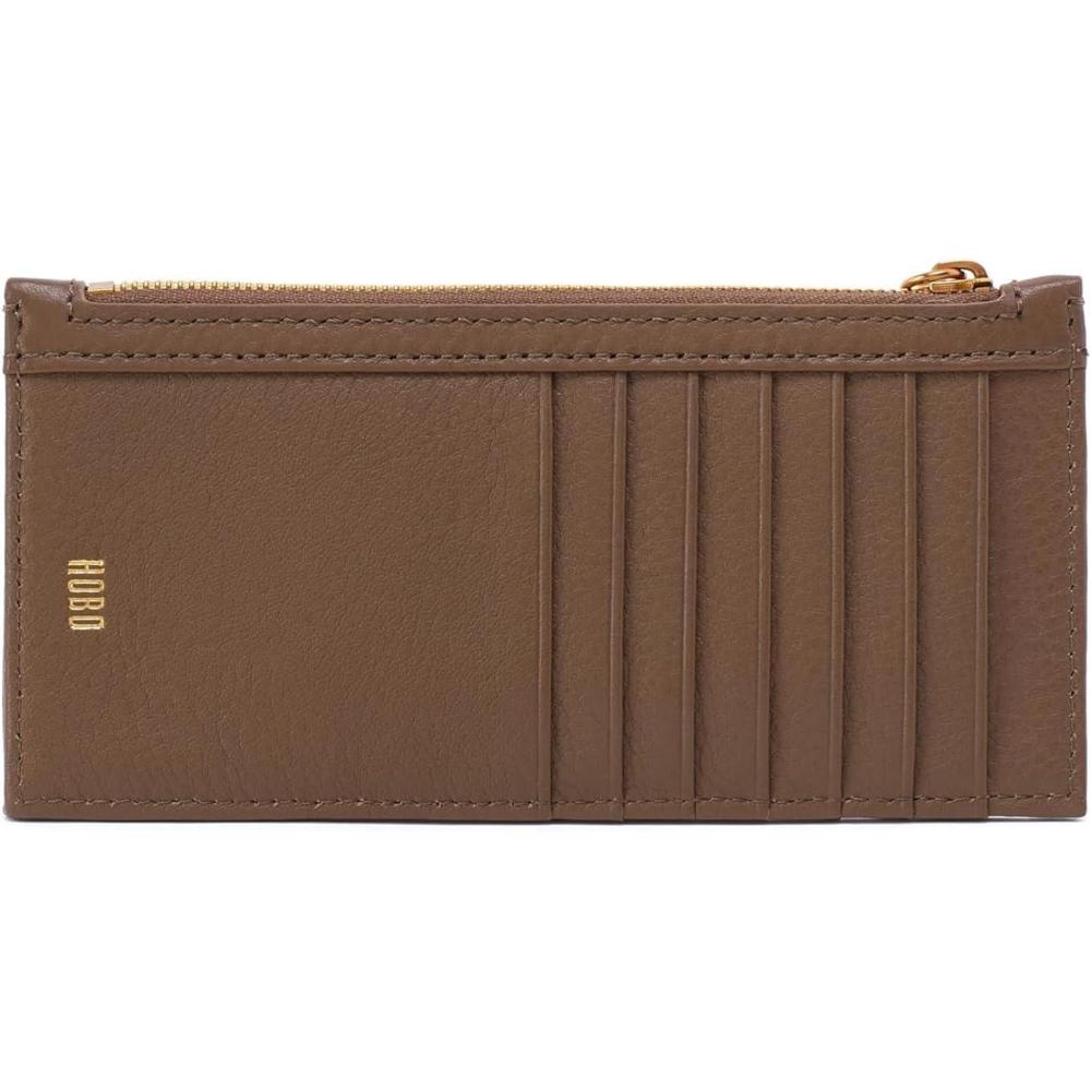 imageHOBO Carte Leather Card Case for WomenDark Elm