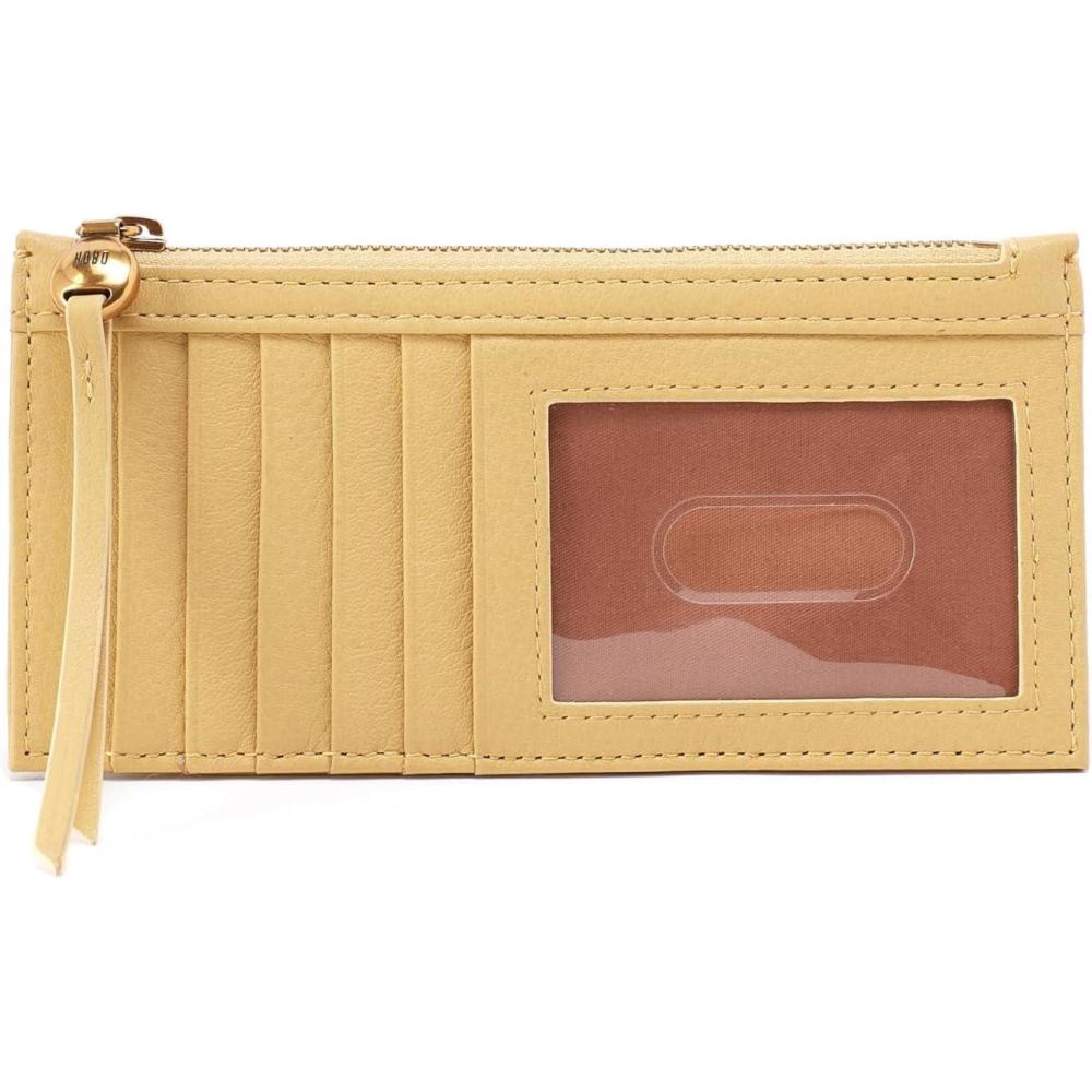 imageHOBO Carte Leather Card Case for WomenFlax