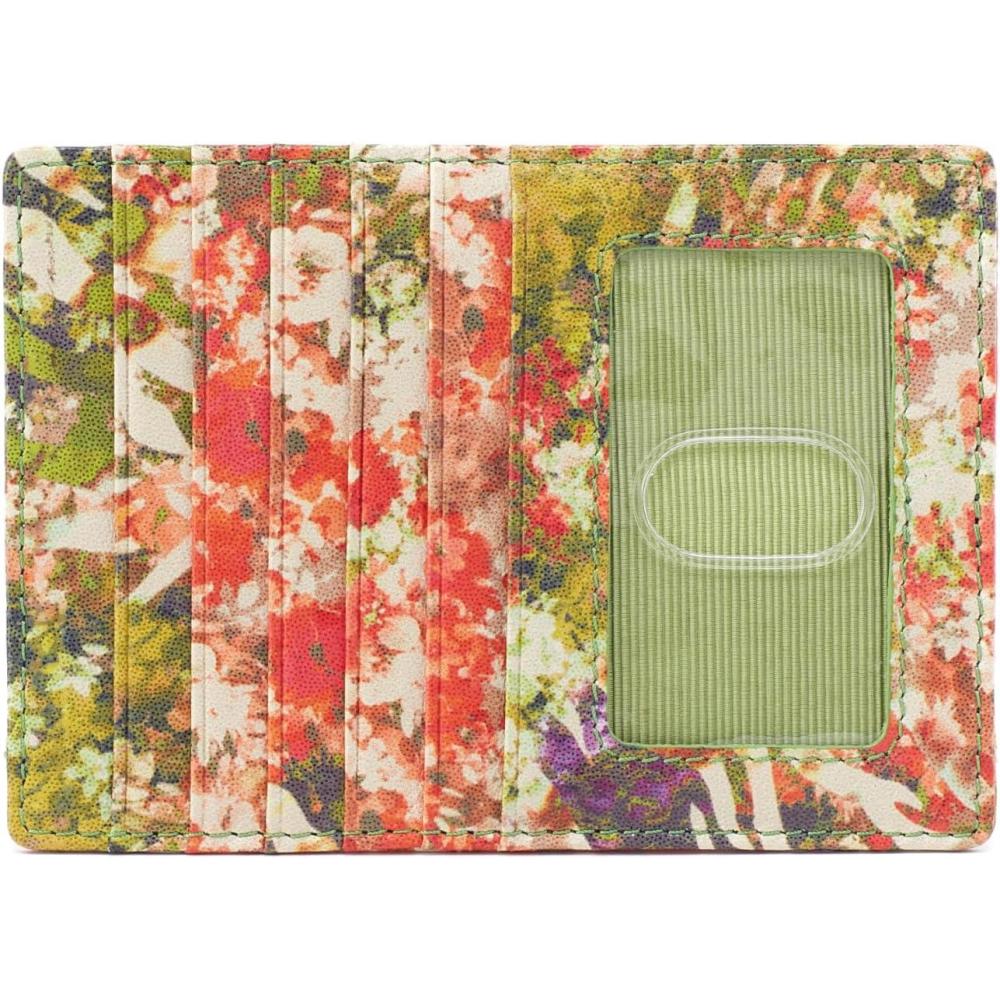 imageHOBO Womens Euro Slide Credit Card CaseTropic Print