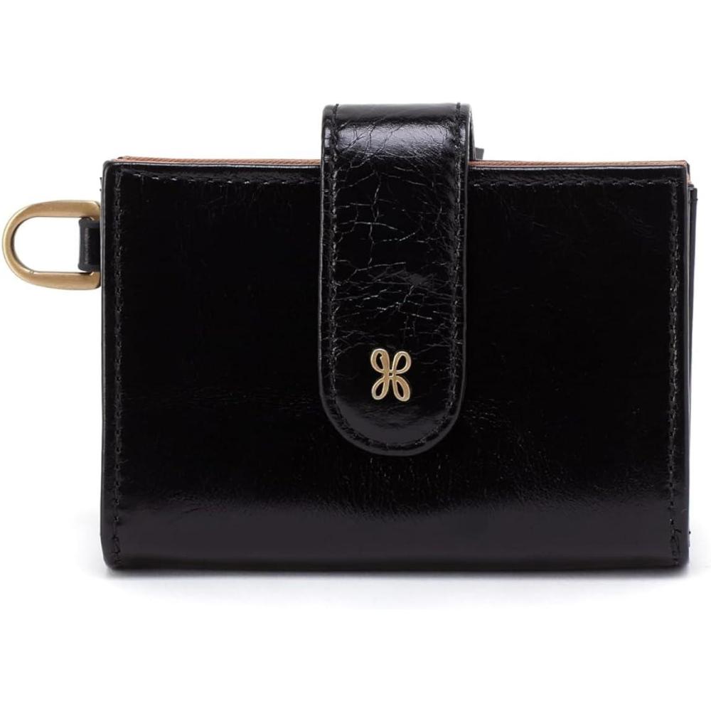 imageHOBO Womens Jean Accordian Credit Card Case WalletBlack