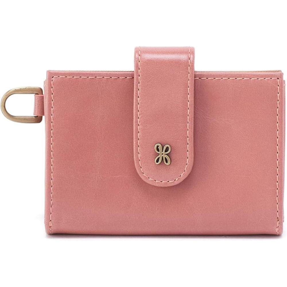 imageHOBO Womens Jean Accordian Credit Card Case WalletRose