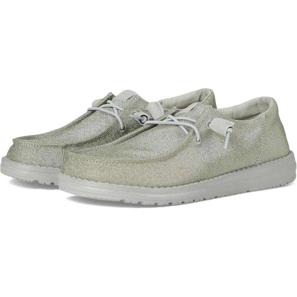 imageHey Dude Womens Wendy Funk Sparkle LoaferSilver