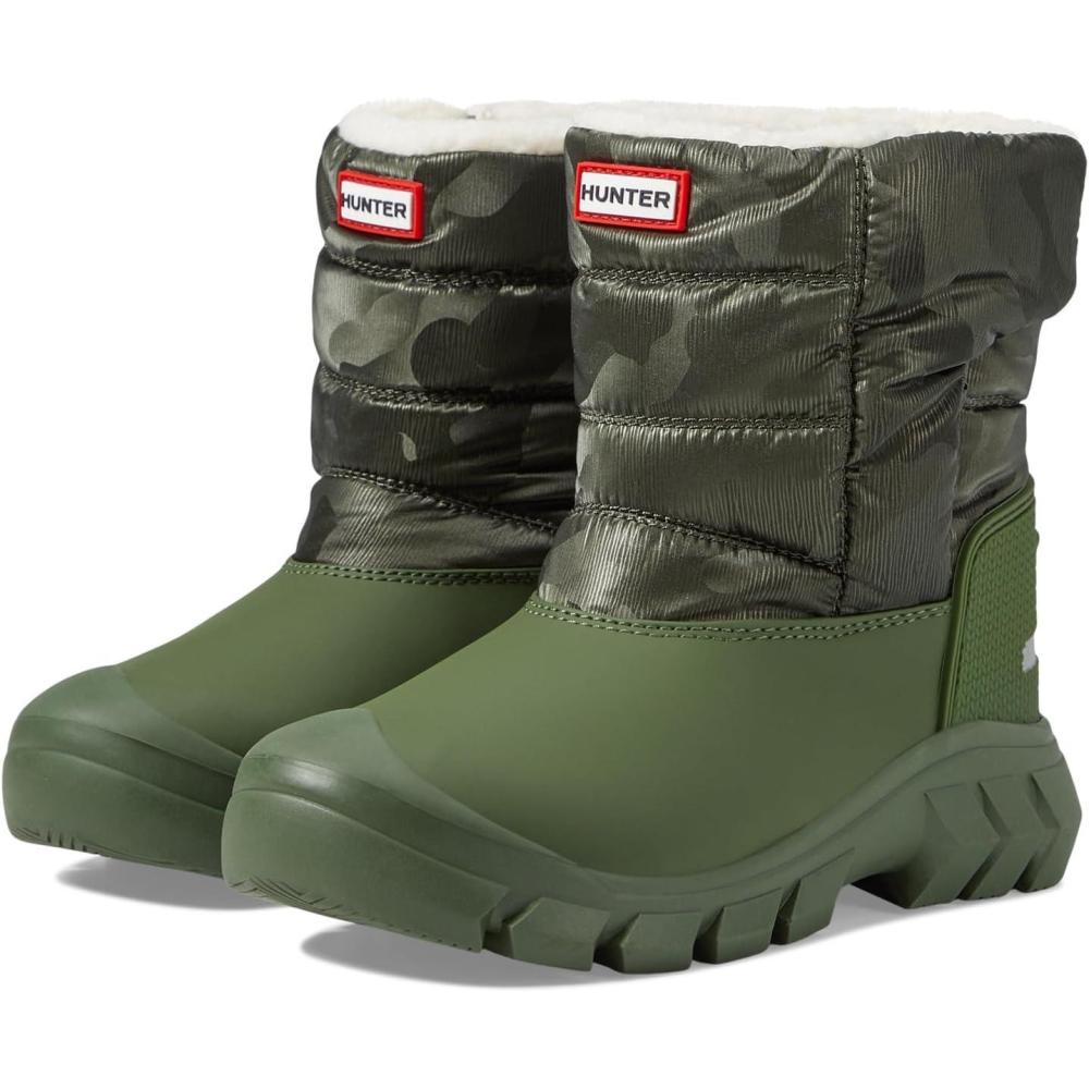 imageHunter Intrepid Reflective Camo Snow Boot Little KidBig KidFlexing Green