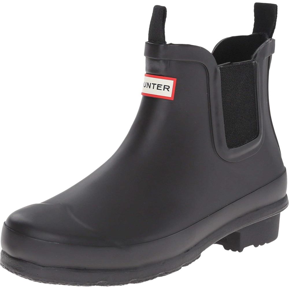 imageHunter Kids Original Chelsea Rain Boot Black 13
