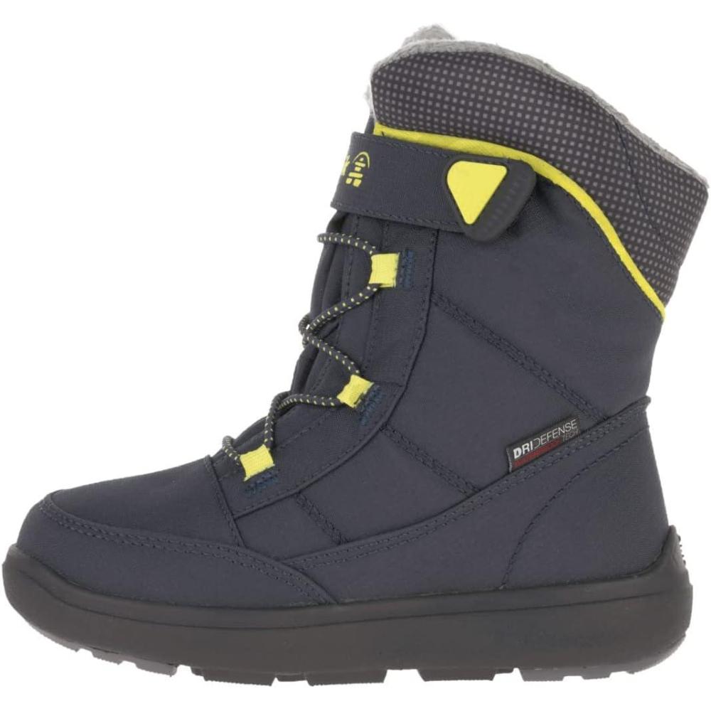 imageKamik Girls Snow BootNavy Yellow Nay