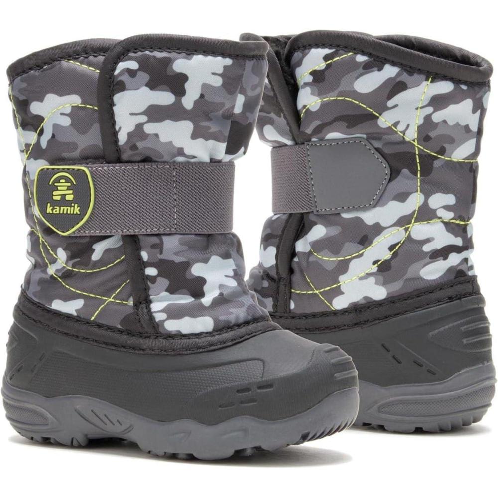 imageKamik Toddler Snowbug 6 Winter BootsBlackCharcoal