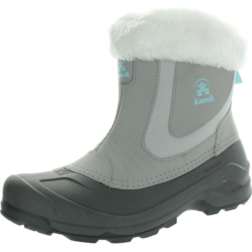imageKamik Womens Iceland Zip Winter Snow Boot Grey 811Ltgrey