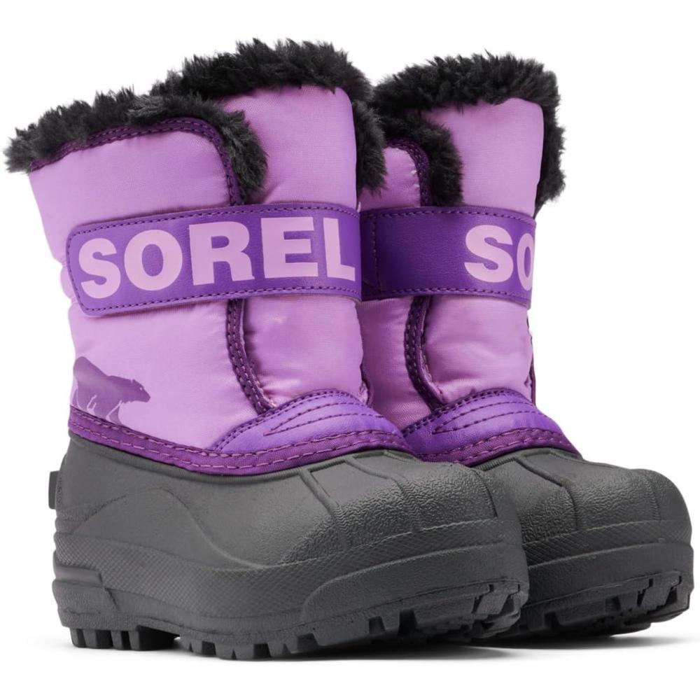 imageSOREL Youth Snow Commander Snow Boots for KidsGumdropPurple Violet