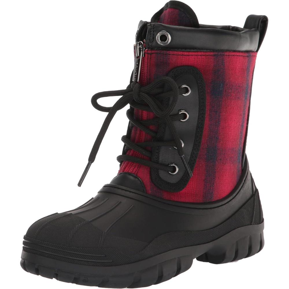 imageTommy Hilfiger Womens Ilhena Snow BootBlackRed