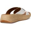 Fitflop Women’s Glides Flat Sandal(Urban White)