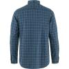 Fjällräven Övik Flannel Shirt(Indigo Blue/Flint Grey)