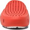 Floafers Sunset Slide – Unisex Slides – Sectional Traction – Utility Hole at Heel – Scuff-Proof Rubber Outsole(Coral/Bright White)