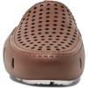 Floafers Sunset Slide – Unisex Slides – Sectional Traction – Utility Hole at Heel – Scuff-Proof Rubber Outsole(Driftwood Brown/Coconut)