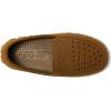Floafers Unisex-Child Prodigy Driver Faux Suede (Toddler/Little Big Kid) Loafer(Dark Mocha/Tan 1)