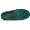 Floafers Unisex-Child Prodigy Driver Faux Suede (Toddler/Little Big Kid) Loafer(Emerald Vegan Suede)