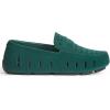 Floafers Unisex-Child Prodigy Driver Faux Suede (Toddler/Little Big Kid) Loafer(Emerald Vegan Suede)