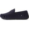 Floafers Unisex-Child Prodigy Driver Faux Suede (Toddler/Little Big Kid) Loafer(Navy Vegan Suede)