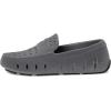 Floafers Unisex-Child Prodigy Driver Faux Suede (Toddler/Little Big Kid) Loafer(Slate Grey Suede/Black)