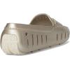 Floafers Womens Metallic Posh Driver(White Gold/Cream)