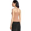 Free People Women’s Clean Lines Racerback(Chocolate Malt)
