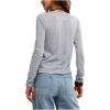 Free People Womens Nova Tee Long Sleeve(Greyhound)