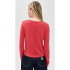 Free People Womens Nova Tee Long Sleeve(Rococco Red)
