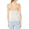 Free People Women’s Seamless V-Neck Cami(Swiss Coffee)