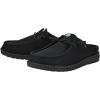 HEYDUDE Women’s Wendy Slip Mule | Lightweight Women’s Slip-On Shoes | Comfortable & Casual Everyday Footwear(Black/Black)