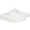 HEYDUDE Women’s Wendy Slip Mule | Lightweight Women’s Slip-On Shoes | Comfortable & Casual Everyday Footwear(White)