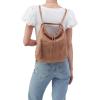HOBO, Womens, Merrin Convertible Backpack, Warm Honey, One Size(Hazel)