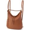 HOBO, Womens, Merrin Convertible Backpack, Warm Honey, One Size(Warm Honey)