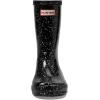 HUNTER Unisex-Child Original First Classic Giant Glitter Rain Boot(Black 2)