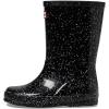 HUNTER Unisex-Child Original First Classic Giant Glitter Rain Boot(Black 2)