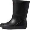 HUNTER Unisex-Child Original First Classic Rain Boot (Toddler/Little Kid)(Black)