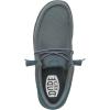 Hey Dude Men’s Wally Funk Mono | Men’s Shoes | Men Slip-on Loafers | Comfortable & Light-Weight(Dark Slate)