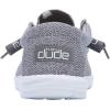 Hey Dude Men’s Wally Funk Mono | Men’s Shoes | Men Slip-on Loafers | Comfortable & Light-Weight(Grey White)