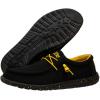 Hey Dude Men’s Wally Funk Mono | Men’s Shoes | Men Slip-on Loafers | Comfortable & Light-Weight(Sox Black Yellow)