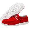 Hey Dude Men’s Wally Funk Mono | Men’s Shoes | Men Slip-on Loafers | Comfortable & Light-Weight(Sox Flame)