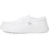 Hey Dude Men’s Wally Funk Mono | Men’s Shoes | Men Slip-on Loafers | Comfortable & Light-Weight(White)