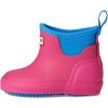 Hunter Unisex-Child Finley(Toddler/Little Kid) Rain Boot(Medium Pink/Medium Blue)