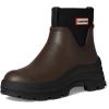 Hunter Women’s Eloise Rain Boot(Dark Brown)