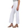 KUT from the Kloth Women’s Charlotte High Rise Fab Ab Wide Leg-roll Up(Optic White)