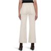 KUT from the Kloth Women’s Meg High Rise Fab Ab Wide Legs Roll Up Regular Hem(Candle)