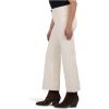 KUT from the Kloth Women’s Meg High Rise Fab Ab Wide Legs Roll Up Regular Hem(Candle)
